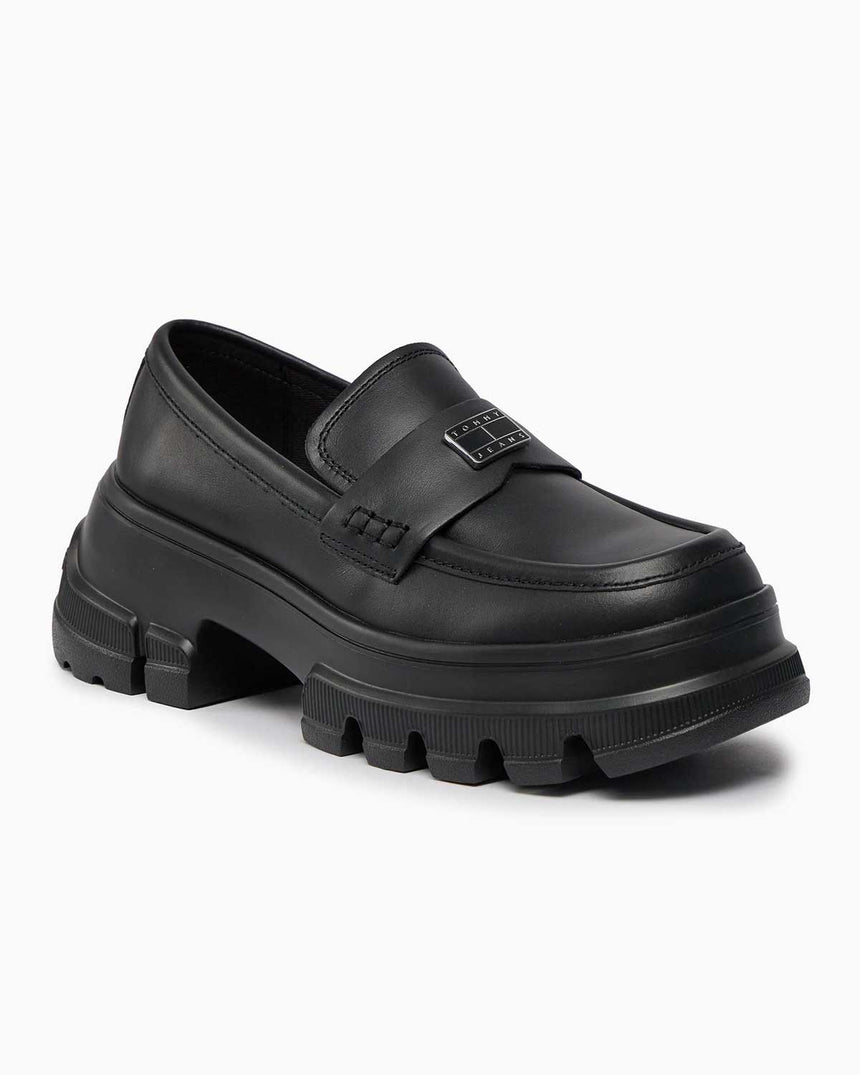 Tommy Hilfiger Chunky Loafer Other Footwear Ayakkabı Black