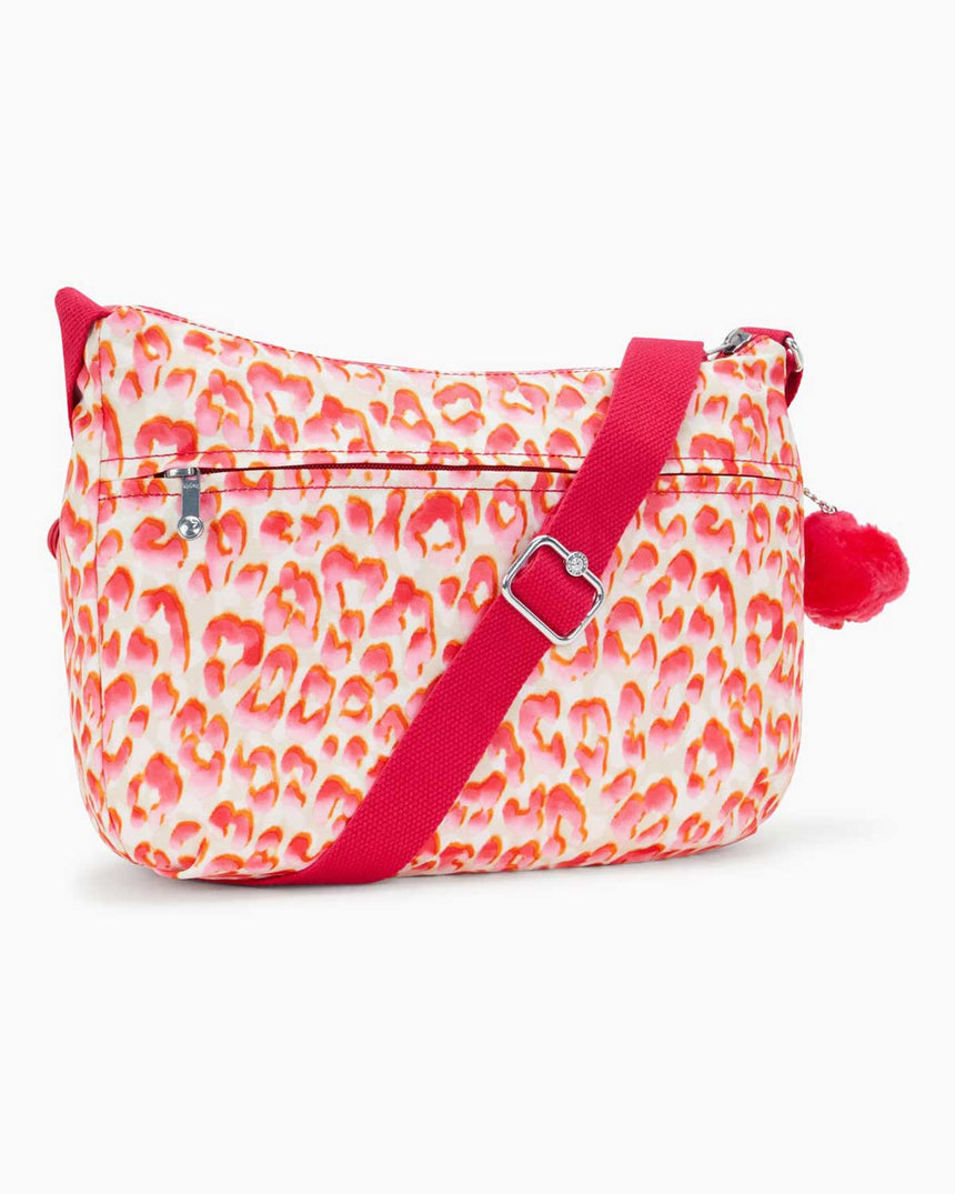 Kipling Izellah Çapraz Askılı Kadın Çantası Latin Cheetah