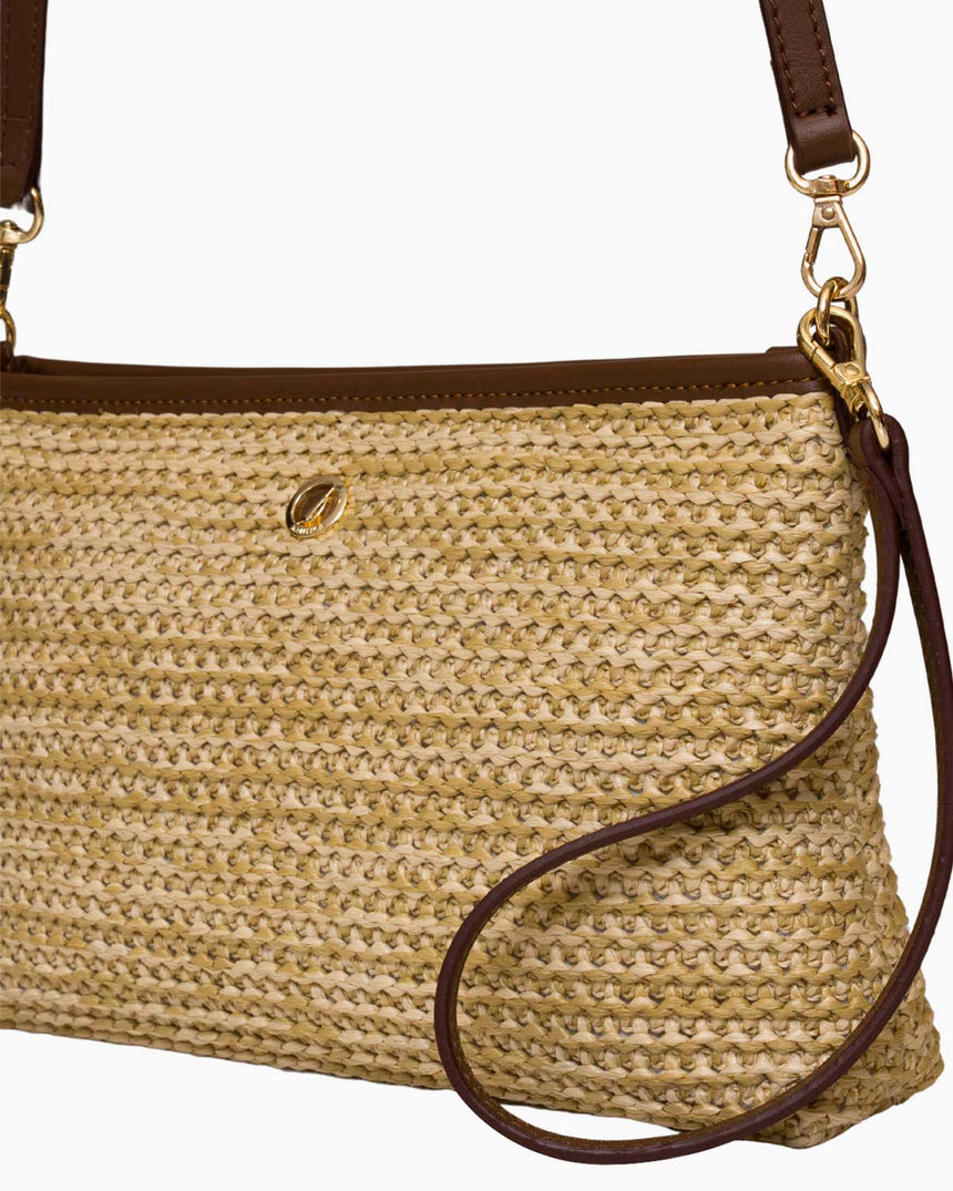 Nautica Logolu El Çantası Bej - Açık Kahve