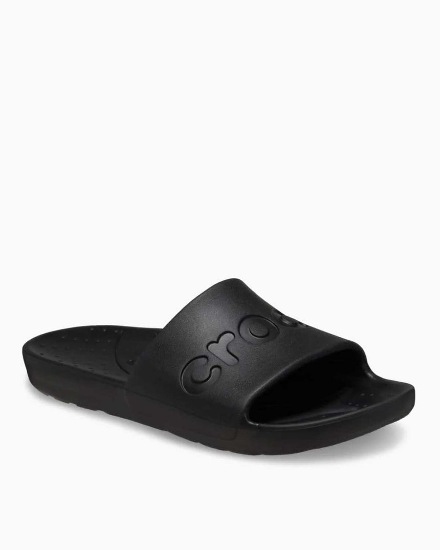 Crocs Slide Logolu Terlik Black