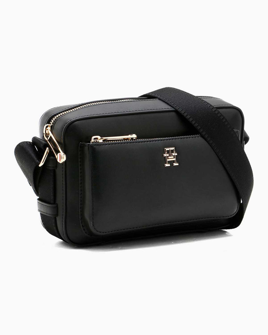 Tommy Hilfiger Iconic Crossover Çapraz Askılı Çanta Black