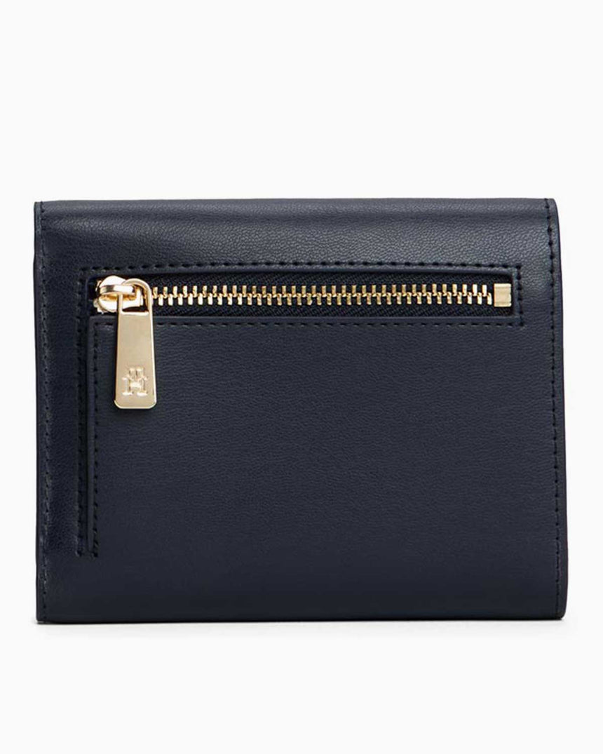 Tommy Hilfiger İkon Kadın 3 Katlı Cüzdan Space Blue