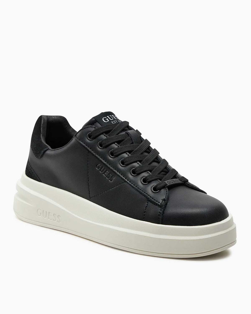Guess Elbine Bağcıklı Logo Detaylı Sneaker Black