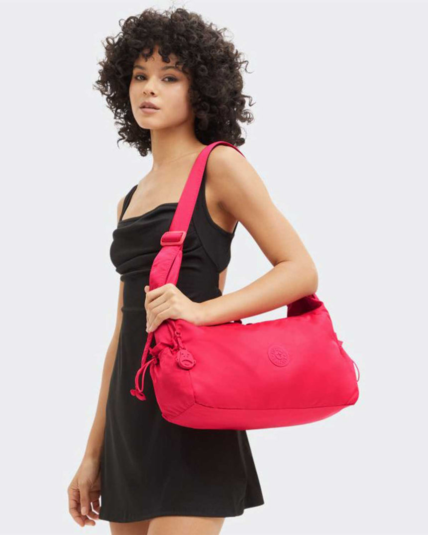 Kipling Gwyn Grilla Omuz Çantası Simply Fuchsia