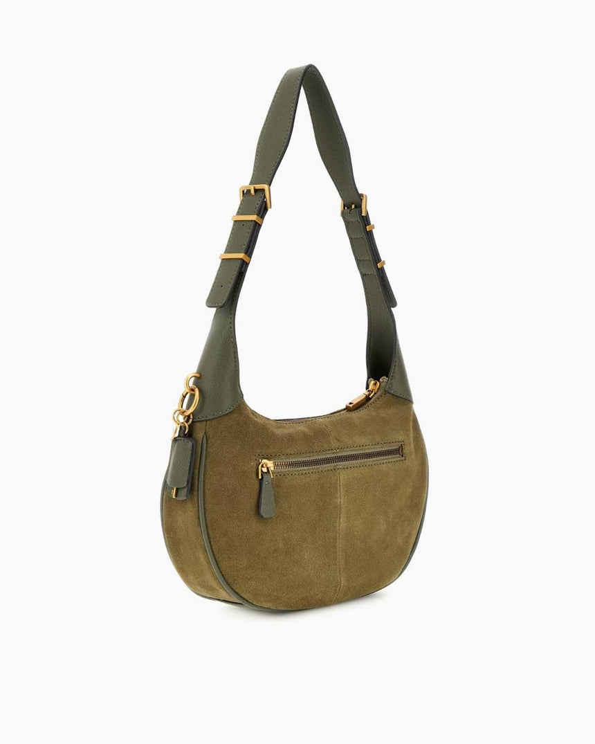 Guess Malva Hobo Süet Omuz Çantası
