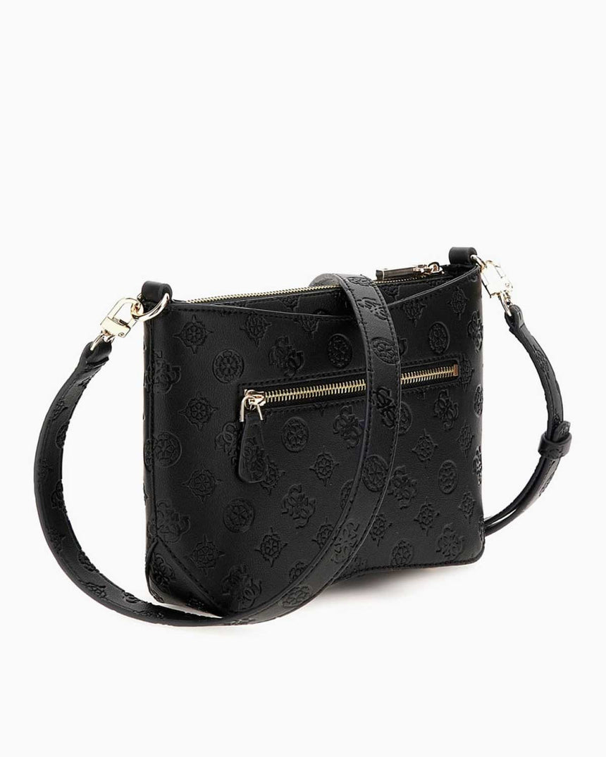 Guess Gerty Logolu Çapraz Askılı Çanta Black