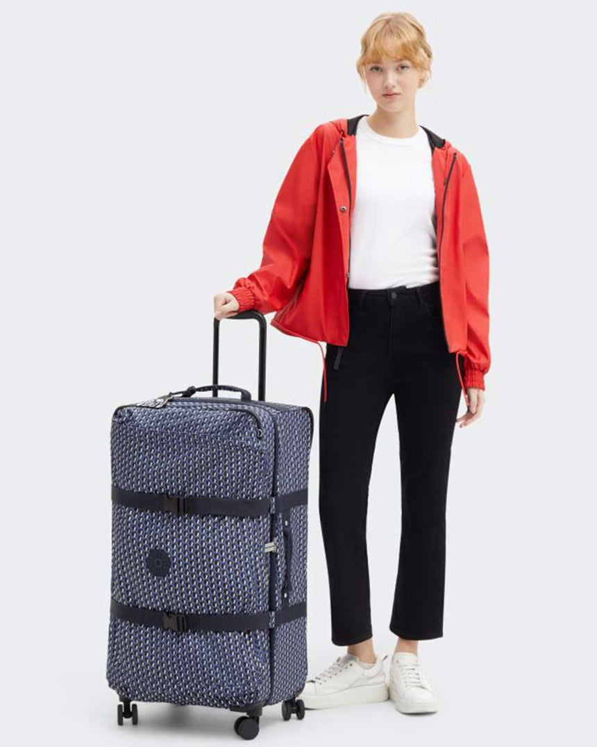 Kipling Spontaneous Basic Büyük Boy Valiz 3D K Blue