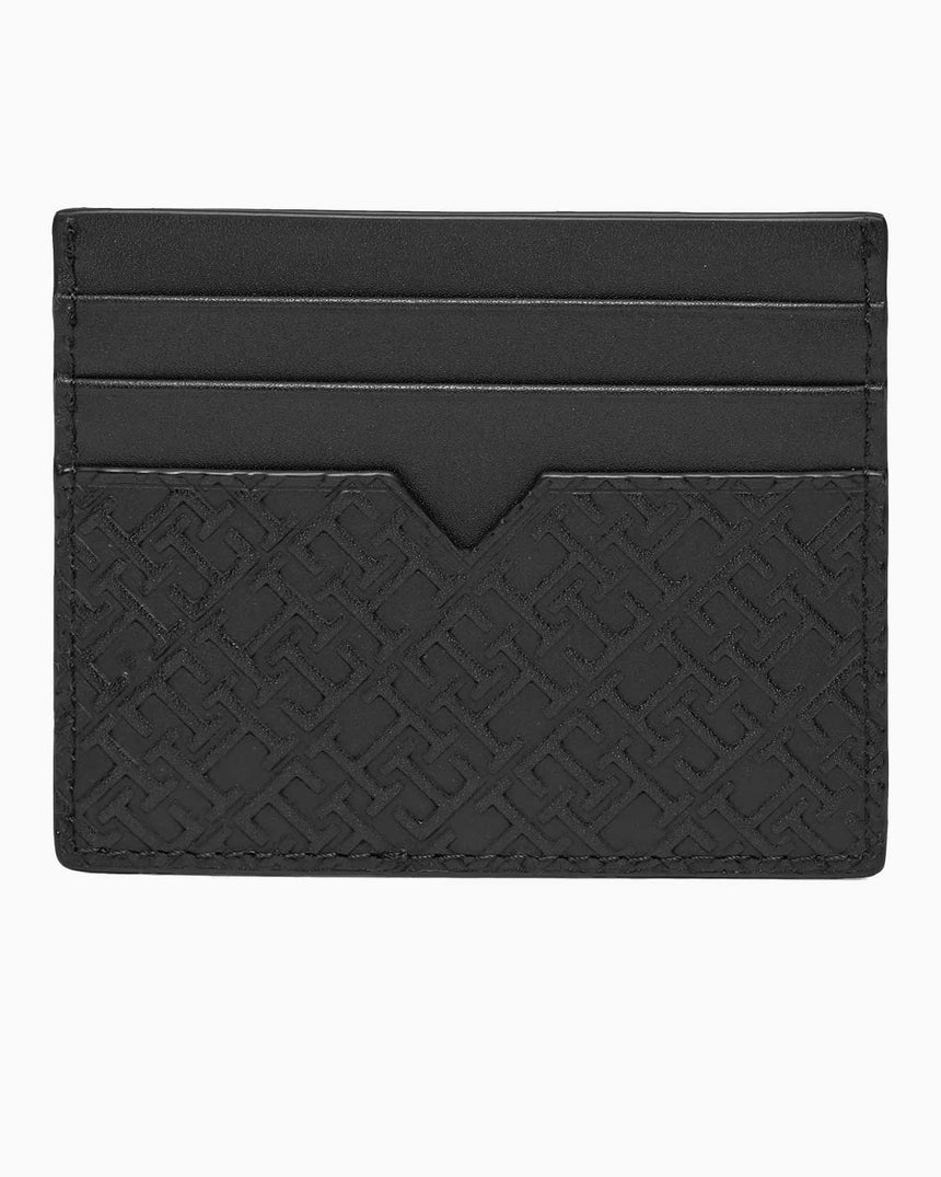 Tommy Hilfiger Monogram Cc Holder Kartlık Black
