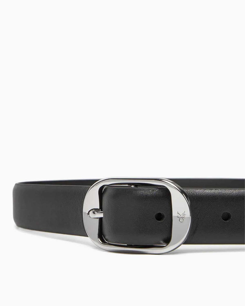 Calvin Klein Sahte İğne 25mm Kadın Kemer BLACK / 18K GOLDEN NF