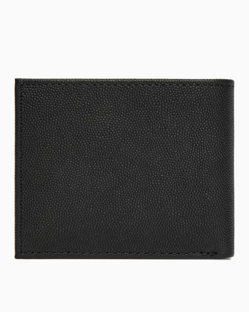 Tommy Hilfiger Mini Logolu Karlık Detaylı Erkek Cüzdan Black
