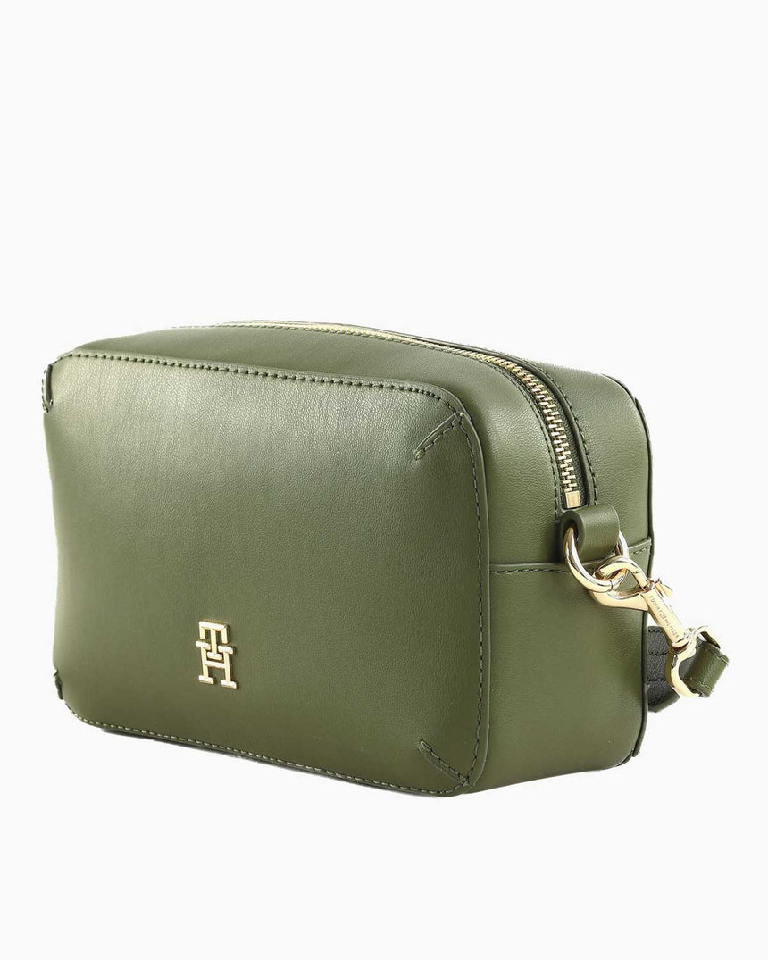 Tommy Hilfiger Chic Logolu Camera Bag Utility Olive