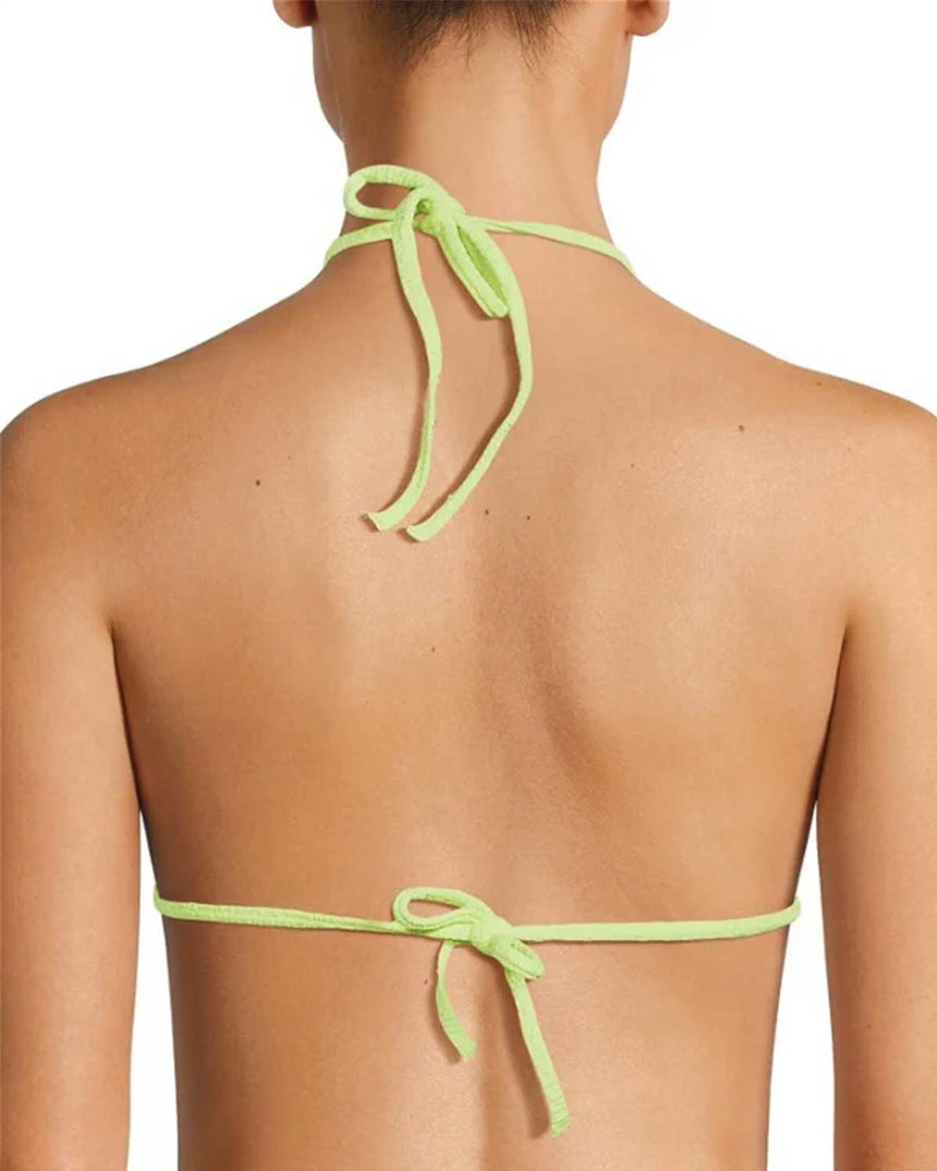 Calvin Klein Triangle Swim Tops Bikini Üstü Green