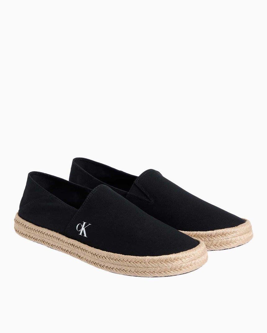 Calvin Klein Espadrilles Logolu Ayakkabı CK Black