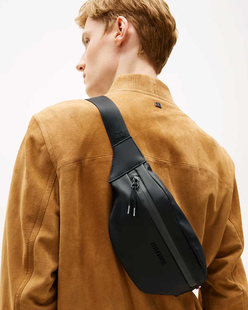 Tommy Hilfiger TPU Erkek Bel Çantası Black