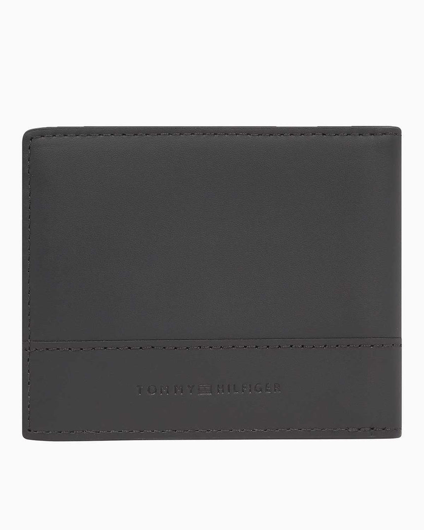 Tommy Hilfiger Corp Plaque Bifold Wallet Cüzdan Black