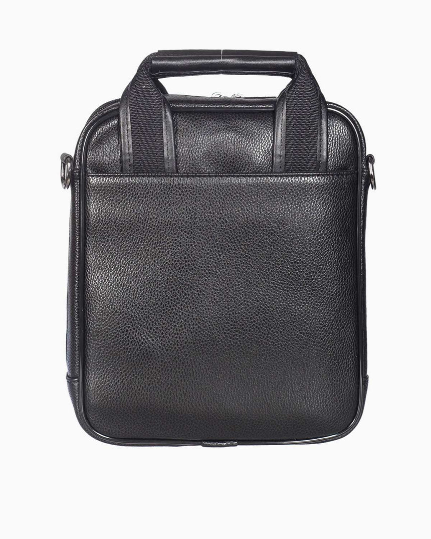 Us Polo Assn Önü Fermuarlı Çapraz Askılı Erkek Çantası Siyah