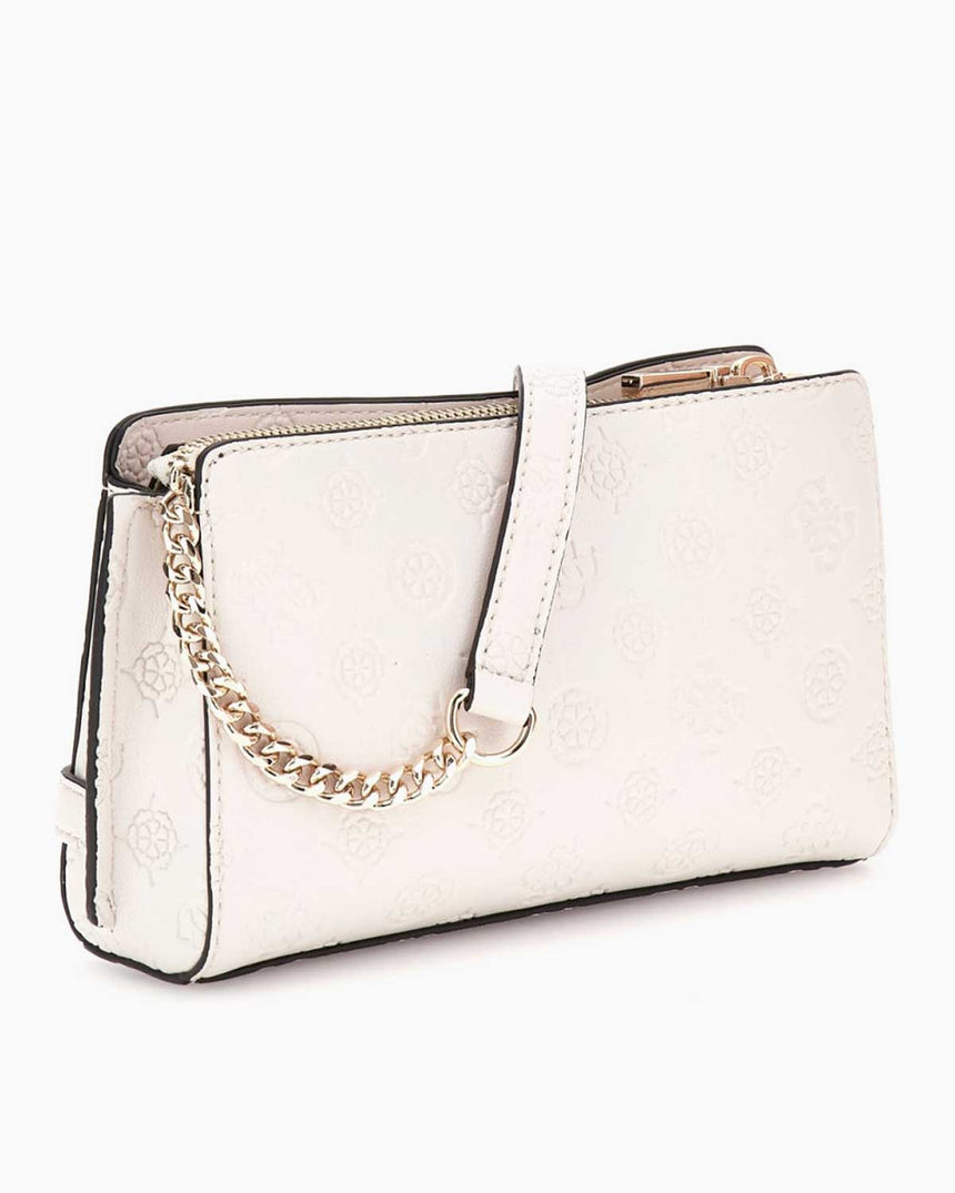 Guess Zarela Zincir Detaylı Çapraz Askılı Çanta Orange Fluo