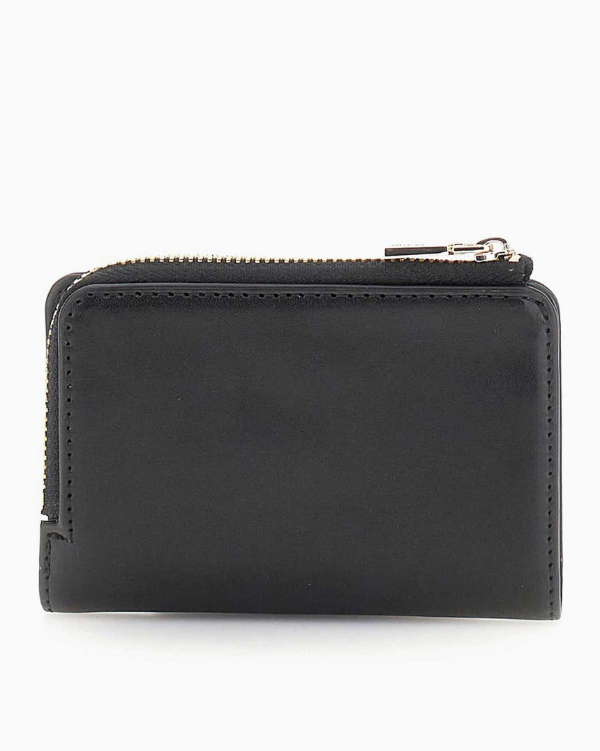 Guess Laurel Slg Zip Around Logolu Cüzdan Black
