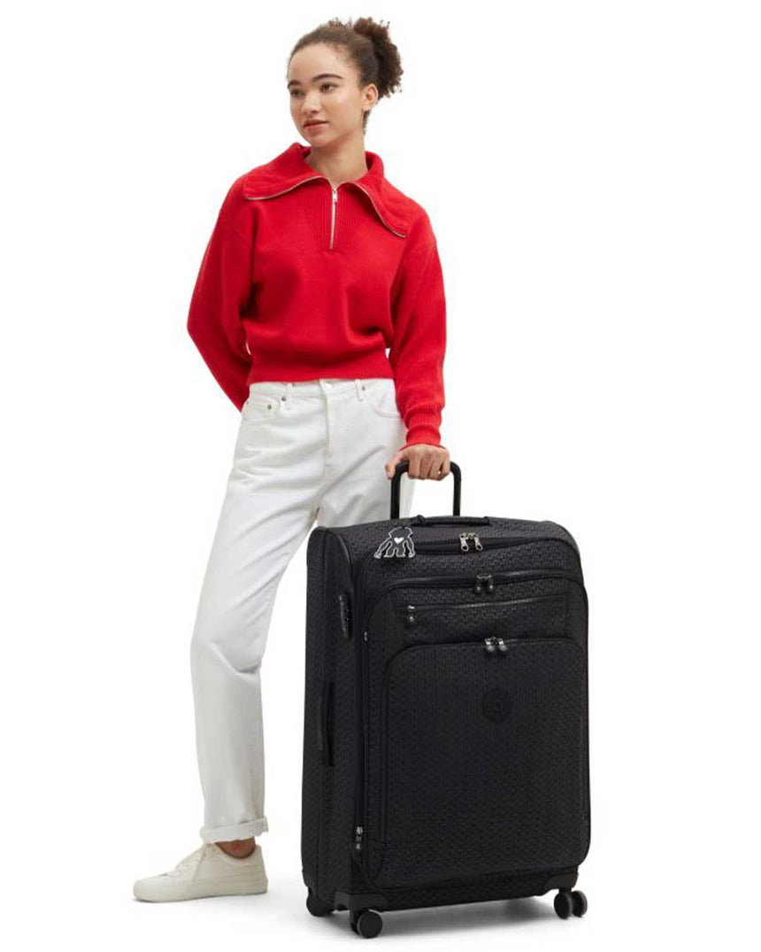 Kipling New Youri Spin L Basic Plus Büyük Boy Valiz Signature