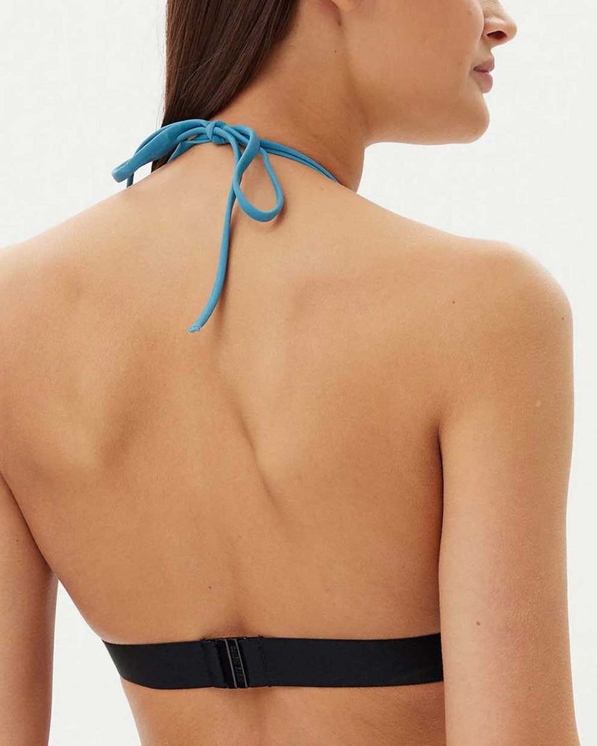 Calvin Klein Triangle Bikini Üstü Pvh Black