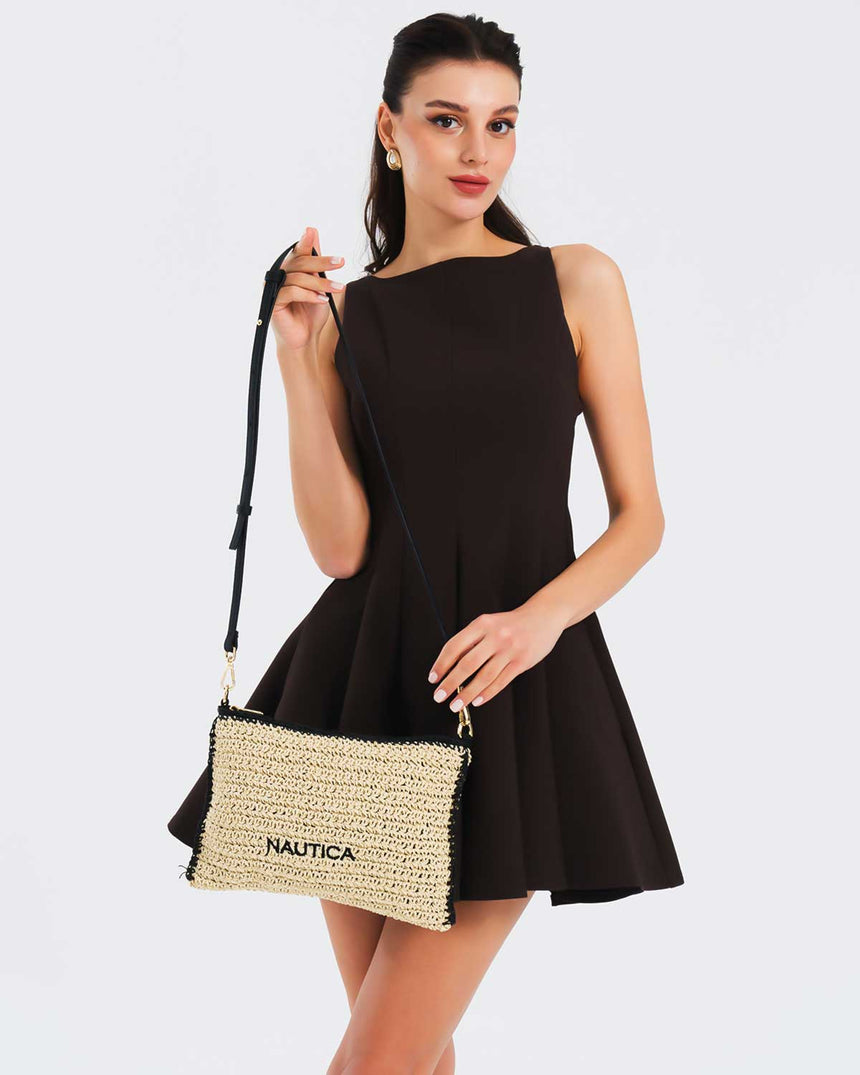 Nautica Kadın Postacı Çantası Açık Bej