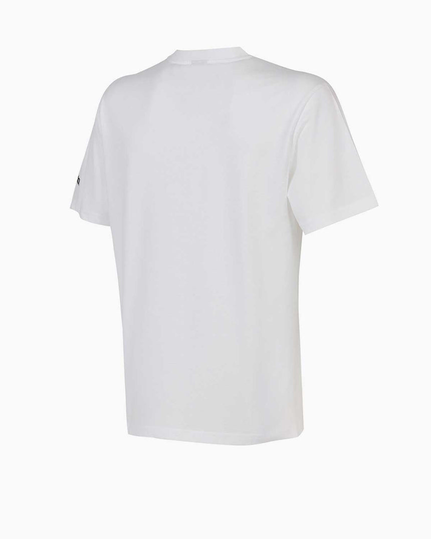 New Balance Lifestyle Kol Logo Detaylı Erkek Tshirt Beyaz
