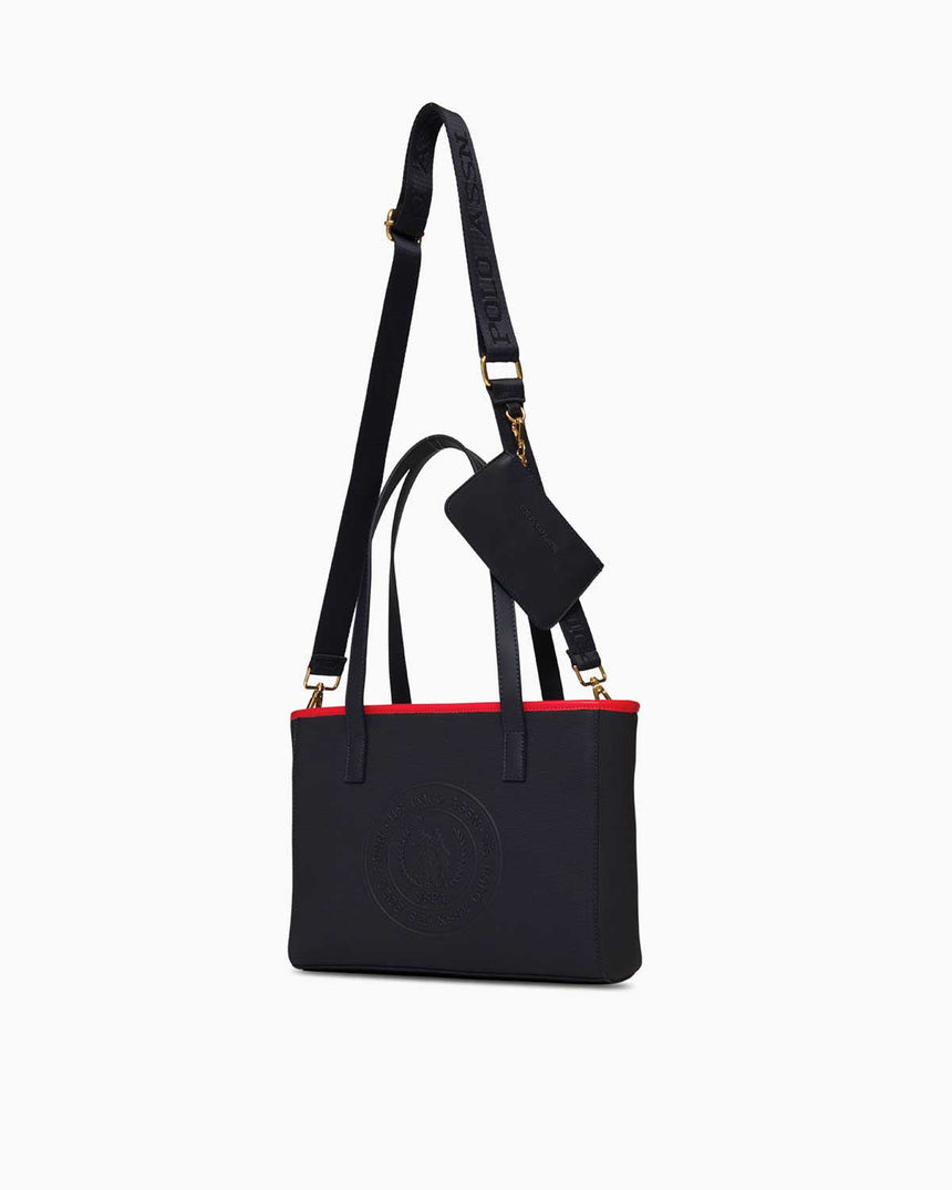 Us Polo Assn Ayarlanabilir Çapraz Askılı Çanta Lacivert - Kırmızı