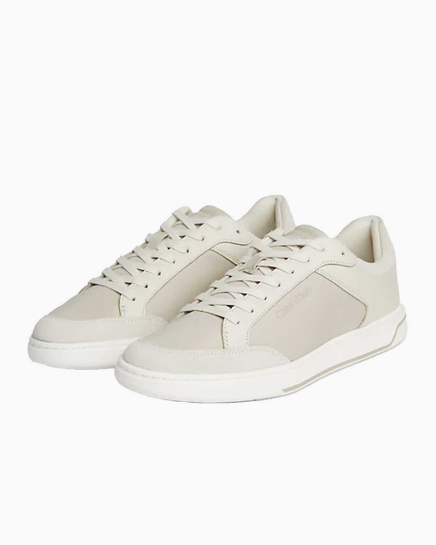 Calvin Klein Low Top Lace Up Sneakers White