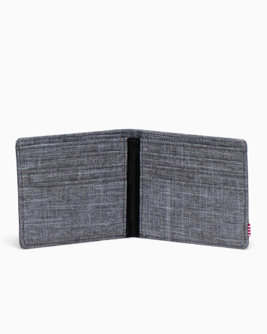 Herschel Roy Wallet Cüzdan Raven Crosshatch