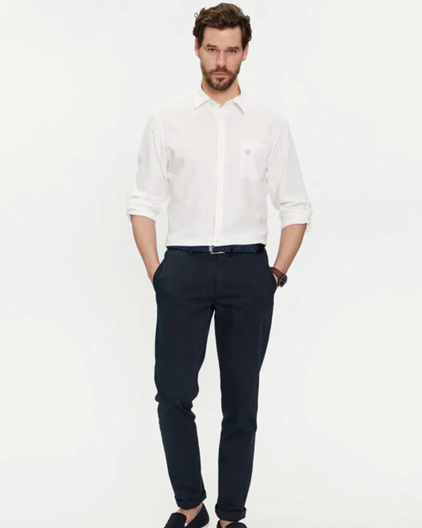 Guess Voven Tops Logolu Gömlek