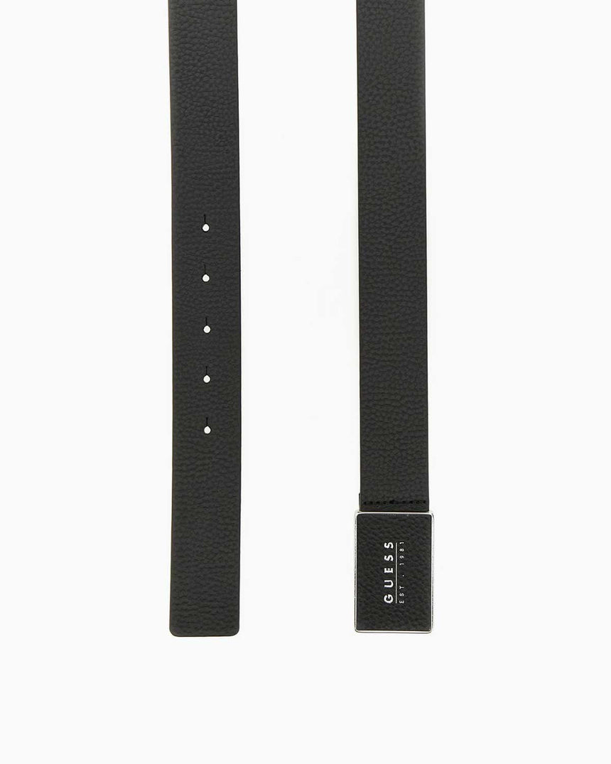 Guess Dijon Tek Taraflı Kemer Black