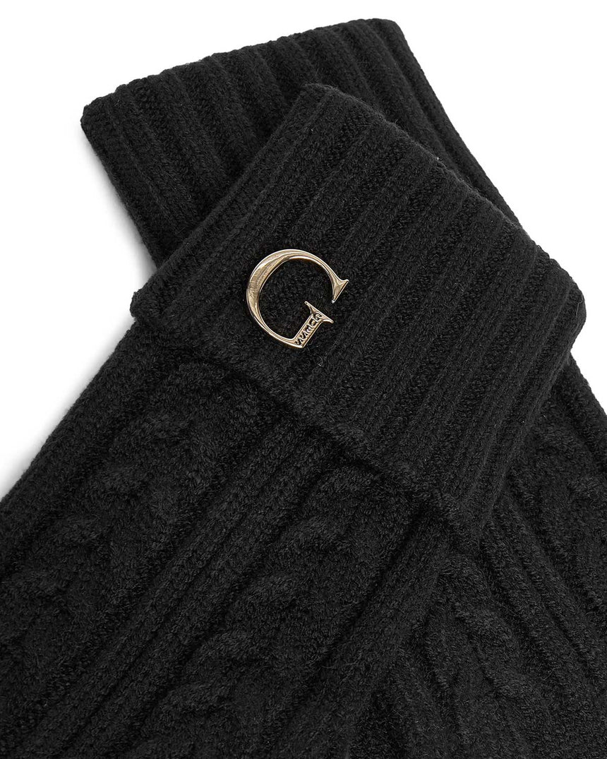 Guess Knitted Kadın Eldiven Black