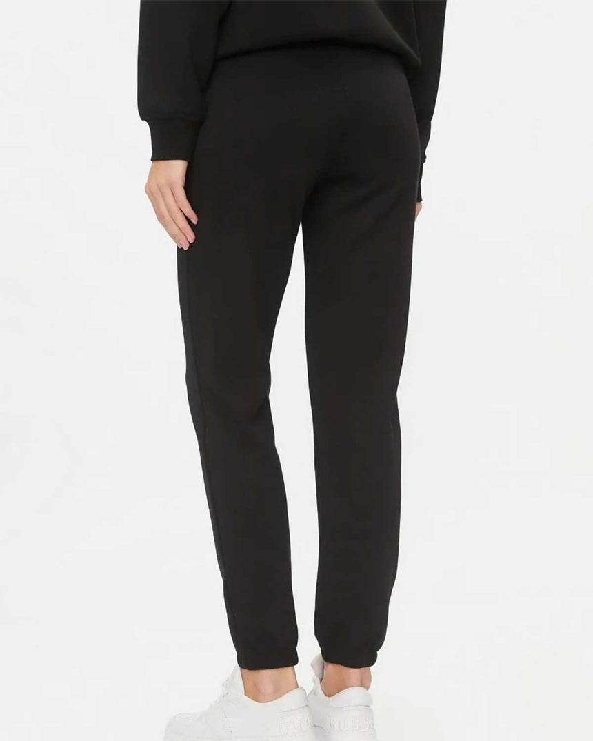 Guess Allycia Cuff Logolu Eşofman Altı Jet Black A996