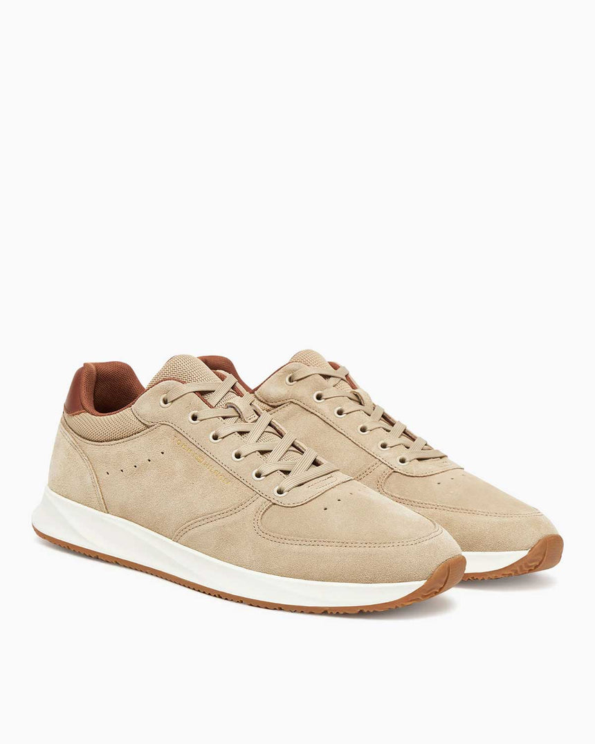 Tommy Hilfiger Newport Premium Hibrit Süet Erkek Sneaker Sandalwood