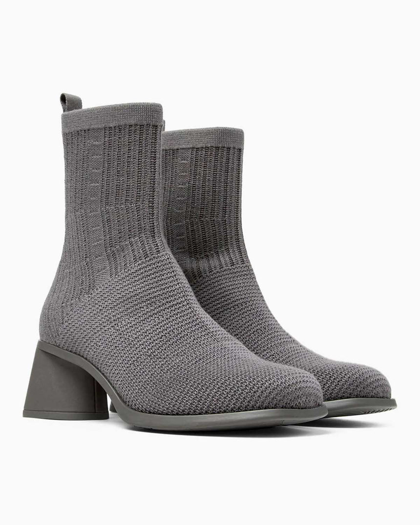 Camper Kiara Chelsea Yarım Kumaş Bot Gri