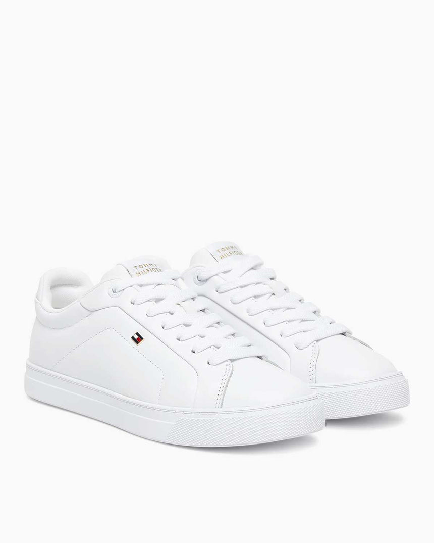 Tommy Hilfiger İkonik Kort Kadın Sneaker Ancient White