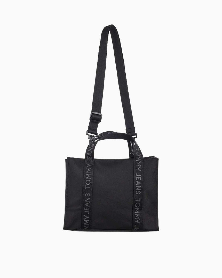 Tommy Hilfiger Ess Daily Mini Tote Kadın Omuz Çantası Black