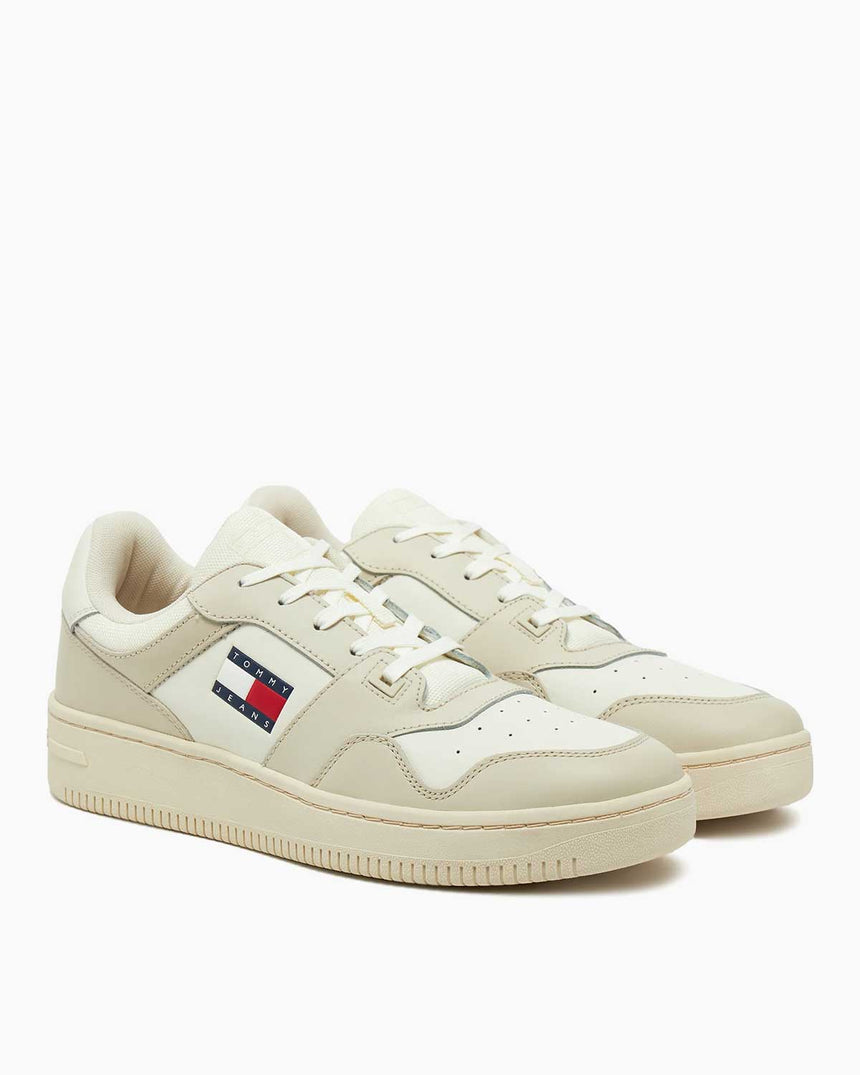 Tommy Hilfiger Retro Basket Low Top Sneakers Ivory