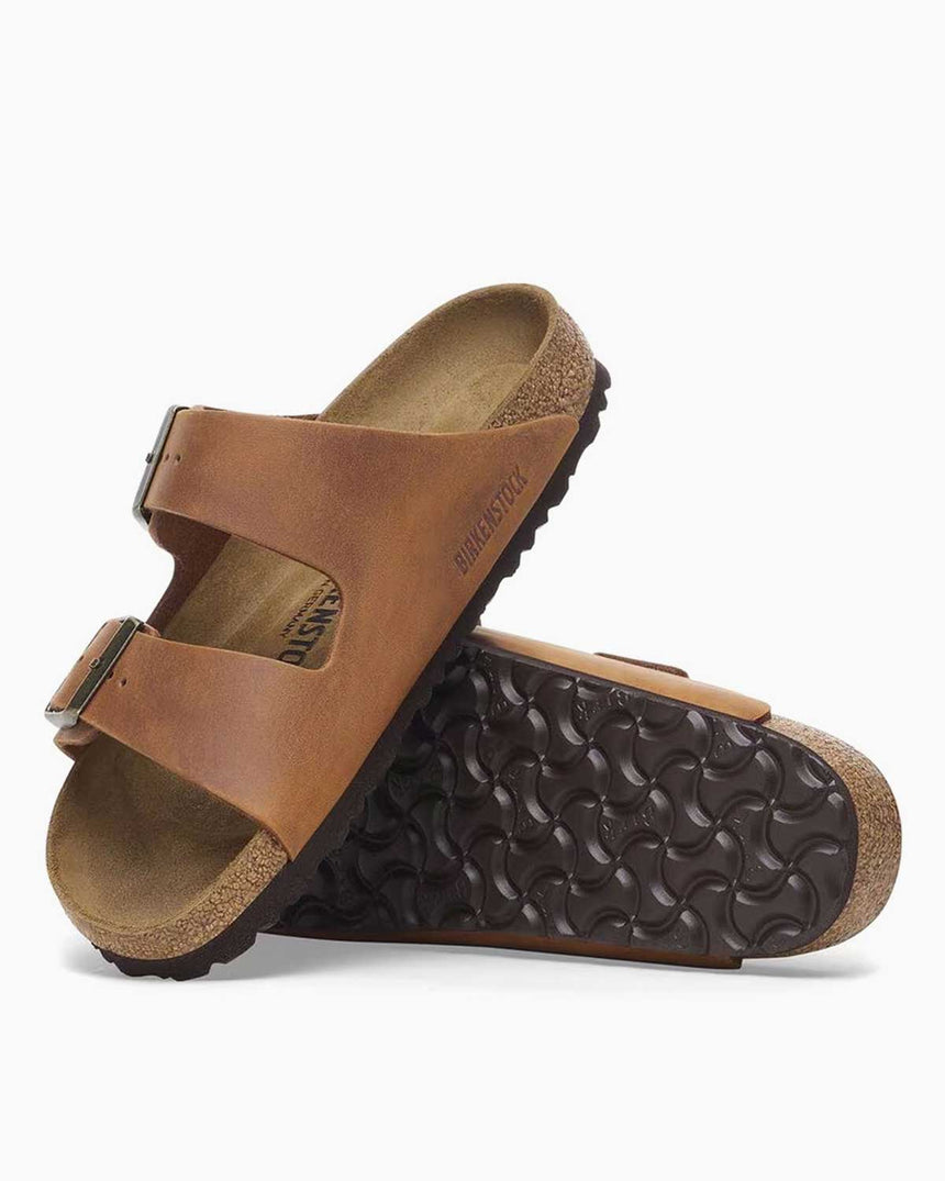 Birkenstock Arizona Leoi Terlik Cognac