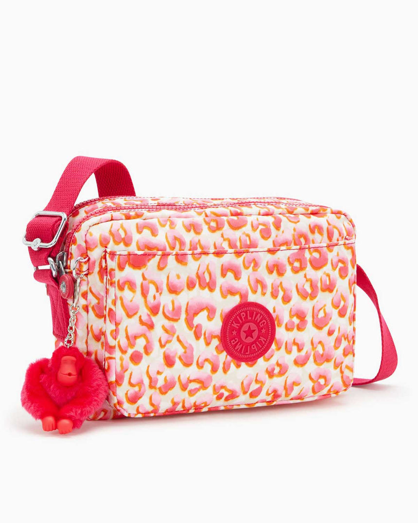 Kipling Abanu M Çapraz Askılı Kadın Çantası Latin Cheetah