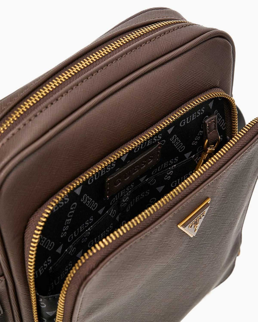 Guess Saffiano Crossbody Çapraz Askılı Çanta