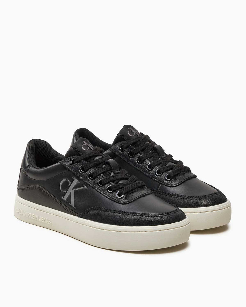 Calvin Klein Jeans Classic Cupsole Low Top Sneakers Triple Black