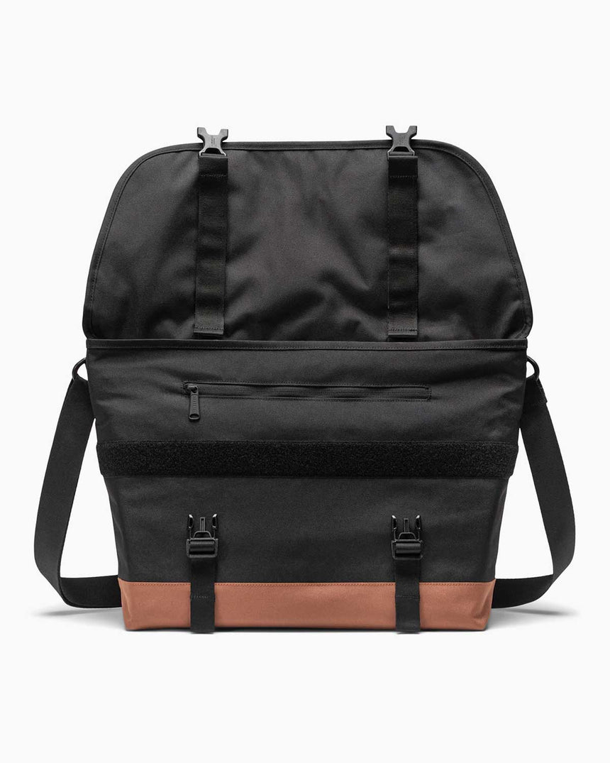 Herschel Cove Messenger Çapraz Askılı Çanta Black/Saddle Brown