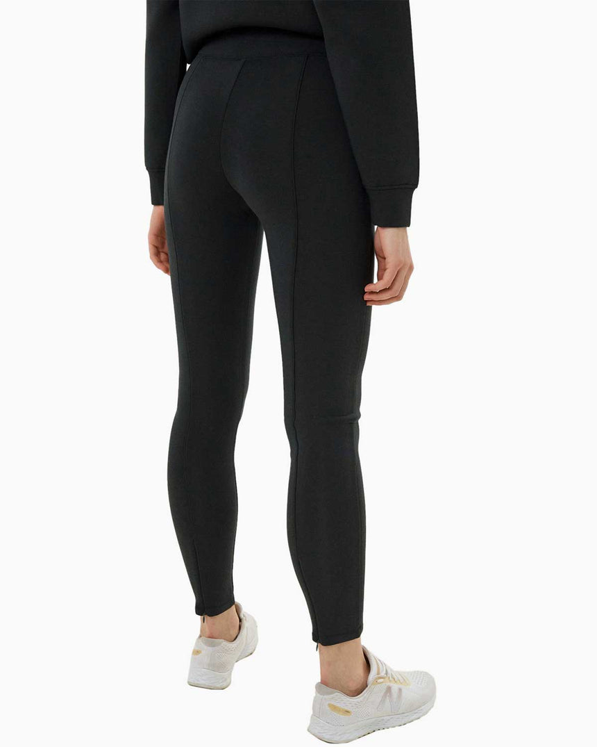 Guess Allie Scuba Çizgi Şeritli Tayt Jet Black A996