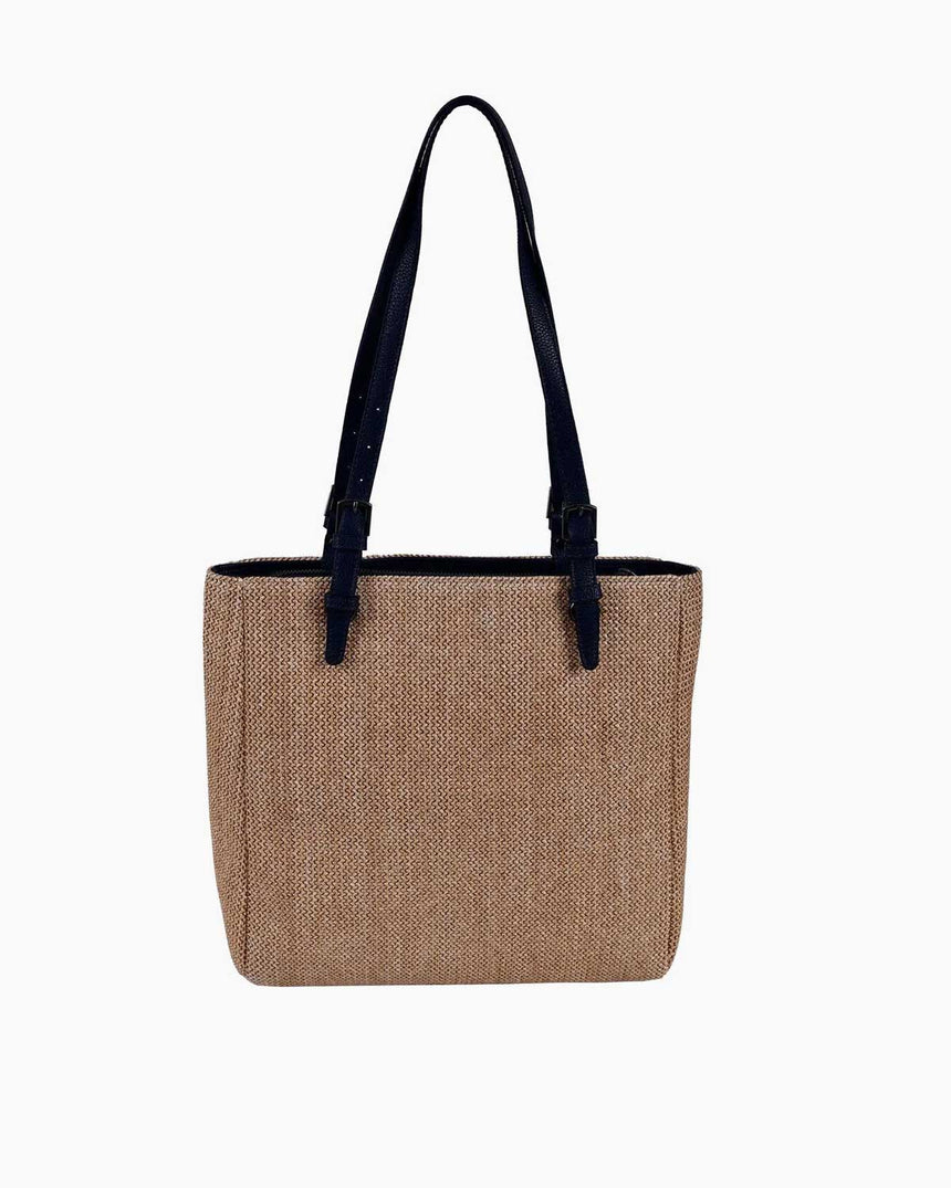 Gap Hasır Omuz Çantası Hasır - Lacivert