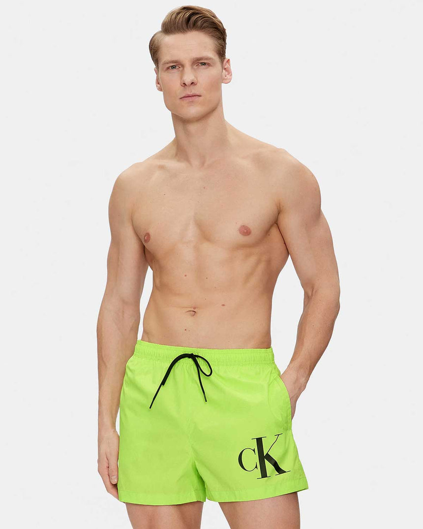 Calvin Klein Drawstring Deniz Şortu Green