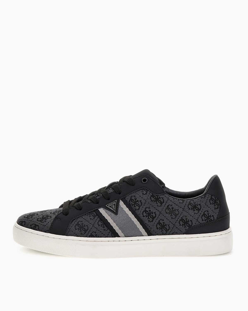 Guess Todi Monogram Sneaker Coal Black