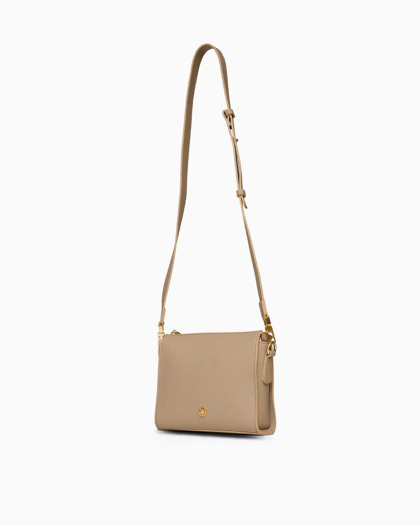 Us Polo Assn Ayarlanabilir Askılı Çapraz Çanta Bej