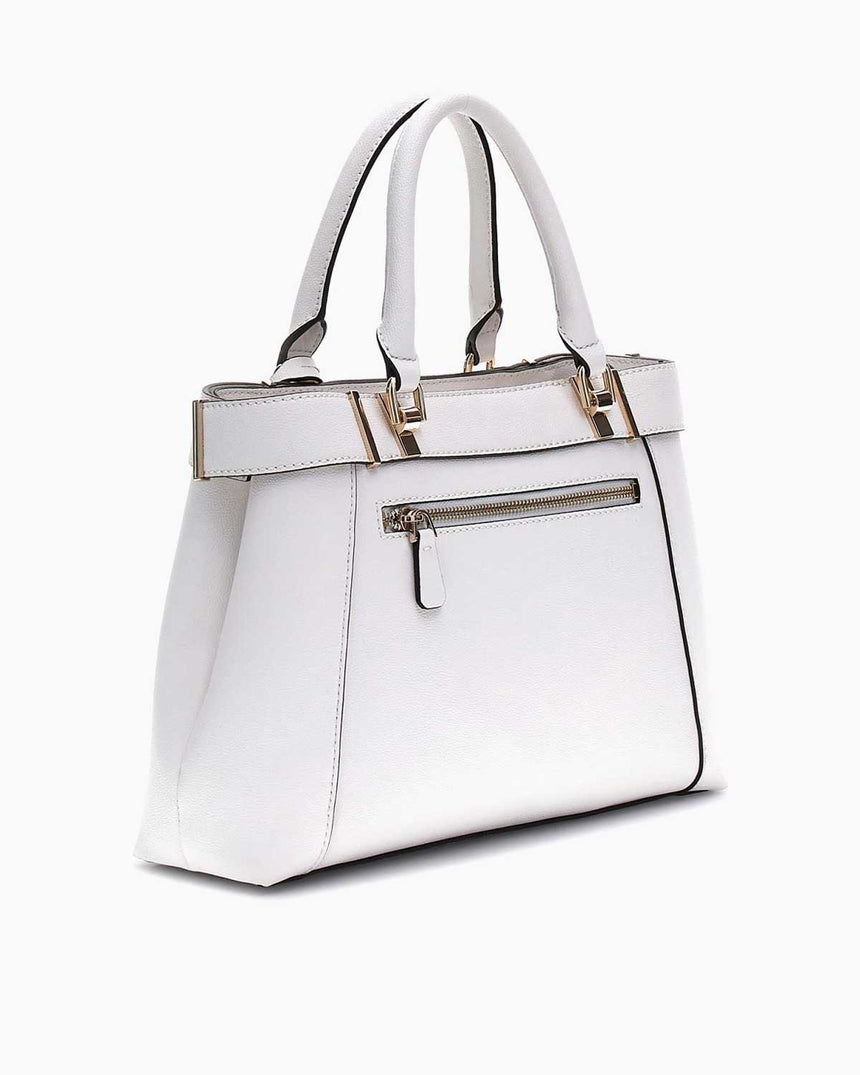 Guess Anadela Satchel El Çantası White