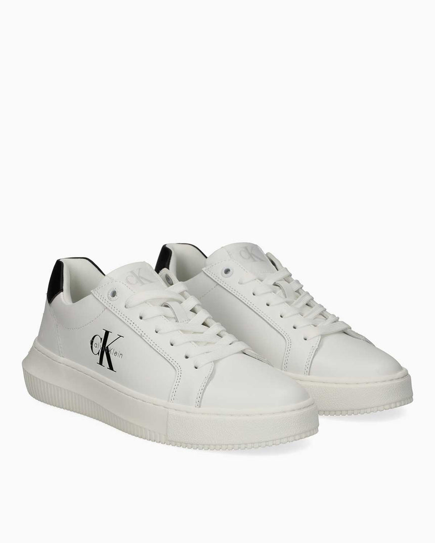 Calvin Klein Malmo Kısa Kalın Taban Kadın Sneaker Bright White/Black